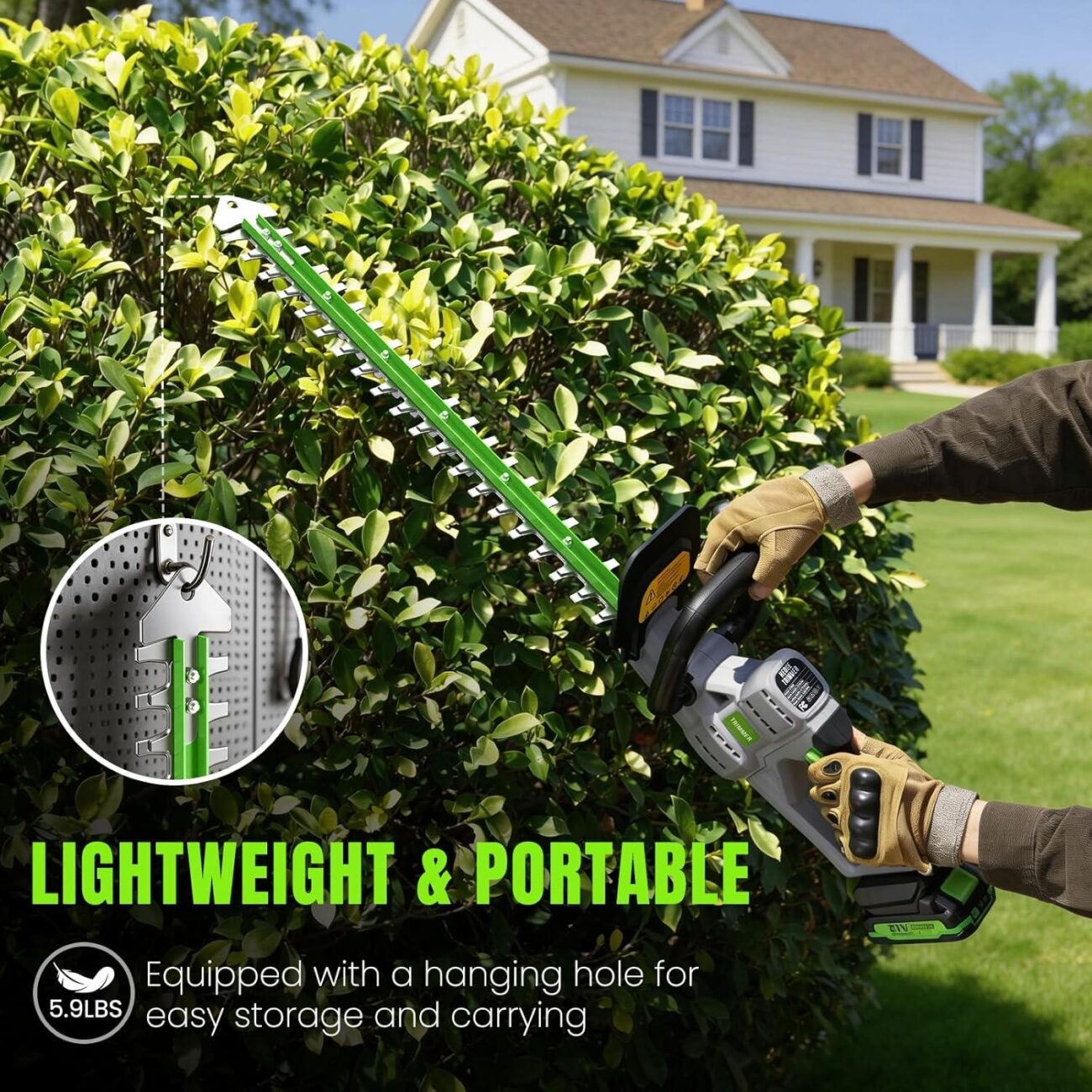 Best Garden Power Tools – Cordless 22″ Hedge Trimmer Review