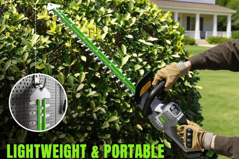Best Garden Power Tools – Cordless 22″ Hedge Trimmer Review