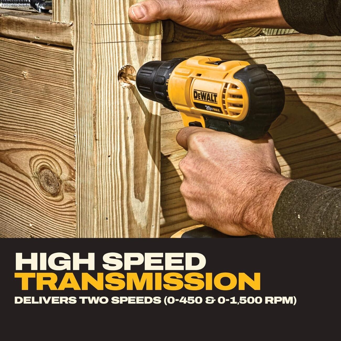 Best Cordless Drill – DEWALT 20V Max Driver Set, 2 Speed, High Performance Motor Review