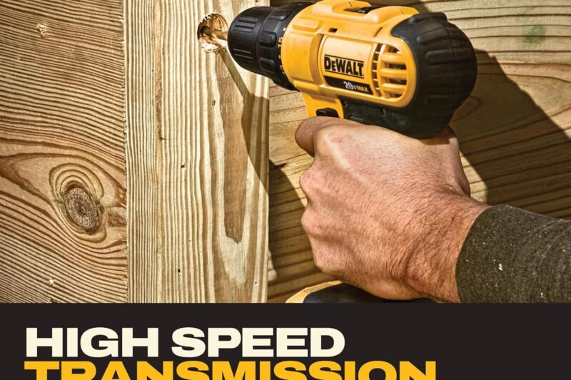 Best Cordless Drill – DEWALT 20V Max Driver Set, 2 Speed, High Performance Motor Review