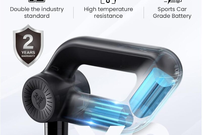 Best Muscle Massager – BOB AND BRAD D6 Pro Plus Massage Gun with Heat, Deep Tissue Percussion Review